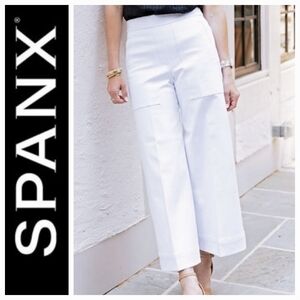 SPANX Women's  Wide-Leg Trousers EUC